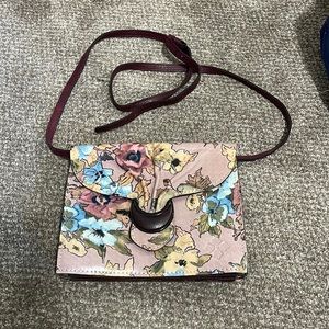 PATRICIA NASH• super pretty floral leather handbag